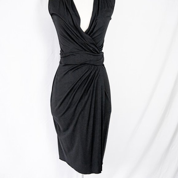 All Saints Wrap Draped Dress - Picture 4 of 12